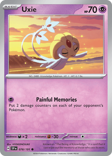 Uxie — Surging Sparks #78
