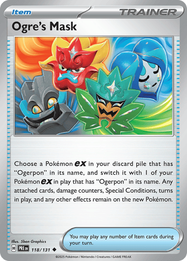Ogre's Mask — Prismatic Evolutions #118
