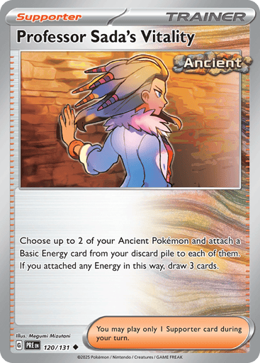 Professor Sada's Vitality — Prismatic Evolutions #120