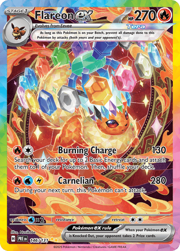Flareon ex — Prismatic Evolutions #146