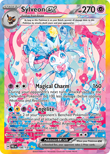 Sylveon ex — Prismatic Evolutions #156