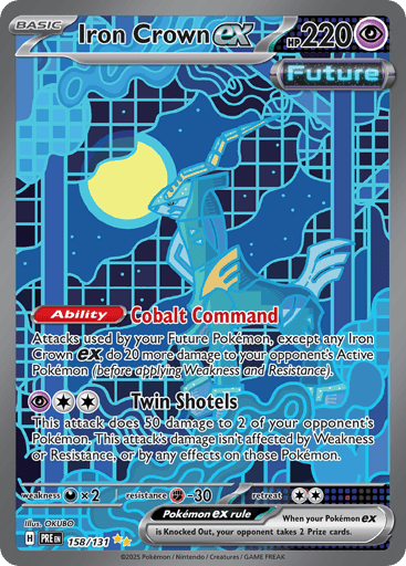 Iron Crown ex — Prismatic Evolutions #158