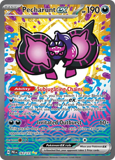 Pecharunt ex — Prismatic Evolutions #163