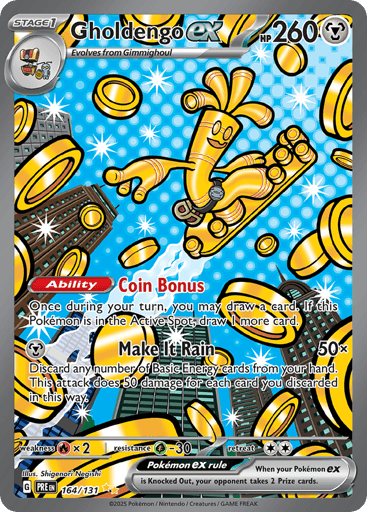 Gholdengo ex — Prismatic Evolutions #164