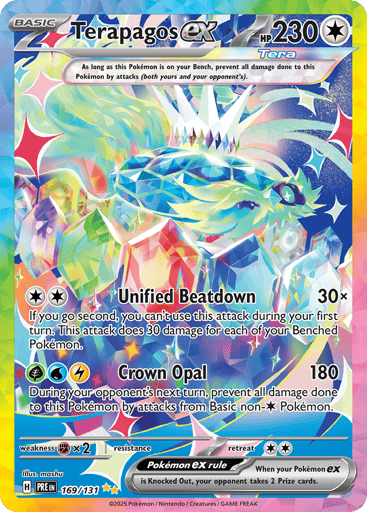 Terapagos ex — Prismatic Evolutions #169