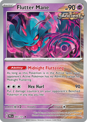 Flutter Mane — Prismatic Evolutions #43