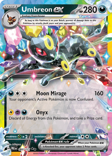 Umbreon ex — Prismatic Evolutions #60