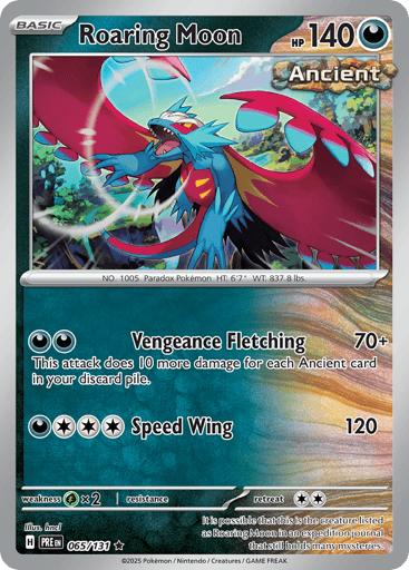 Roaring Moon — Prismatic Evolutions #65