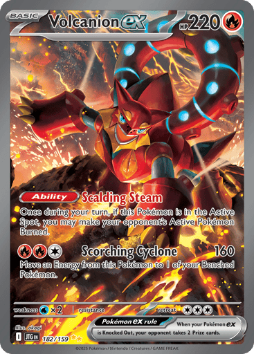 Volcanion ex — Journey Together #182