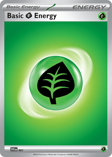 Basic Grass Energy — Scarlet & Violet Energies #1