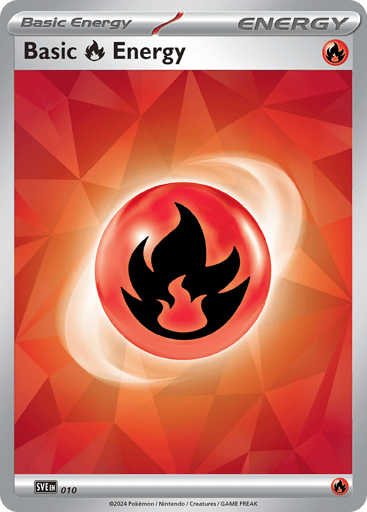 Basic Fire Energy — Scarlet & Violet Energies #10