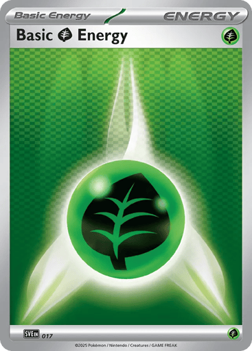 Basic Grass Energy — Scarlet & Violet Energies #17