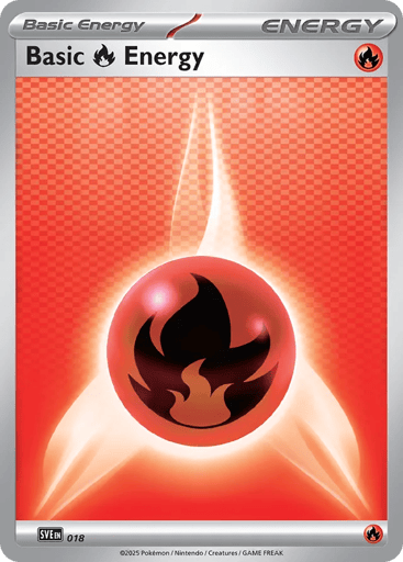 Basic Fire Energy — Scarlet & Violet Energies #18