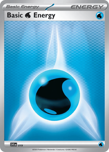 Basic Water Energy — Scarlet & Violet Energies #19