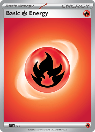 Basic Fire Energy — Scarlet & Violet Energies #2