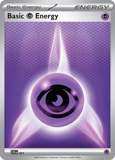 Basic Psychic Energy — Scarlet & Violet Energies #21
