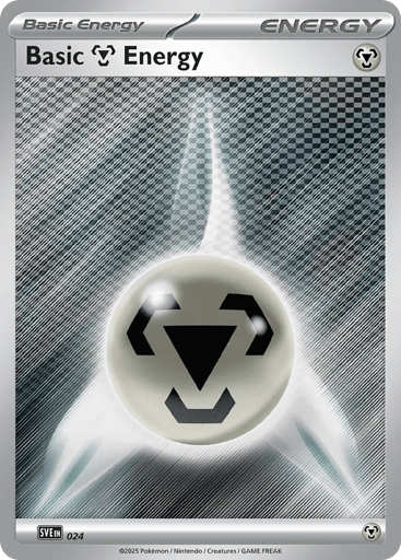 Basic Metal Energy — Scarlet & Violet Energies #24