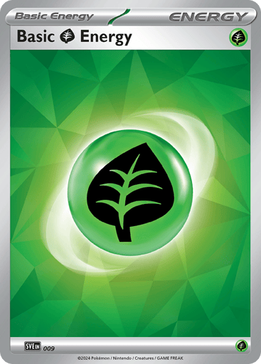 Basic Grass Energy — Scarlet & Violet Energies #9