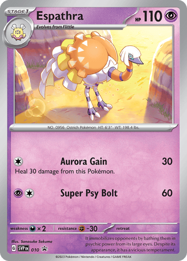 Espathra — Scarlet & Violet Black Star Promos #10