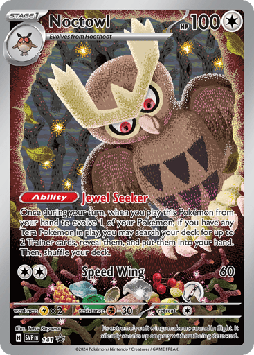 Noctowl — Scarlet & Violet Black Star Promos #141