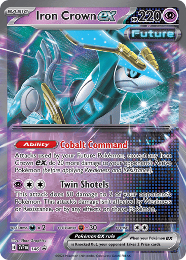 Iron Crown ex — Scarlet & Violet Black Star Promos #146