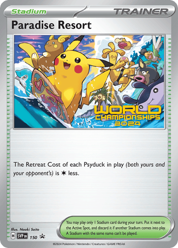 Paradise Resort — Scarlet & Violet Black Star Promos #150
