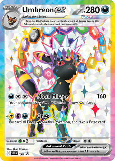 Umbreon ex — Scarlet & Violet Black Star Promos #176