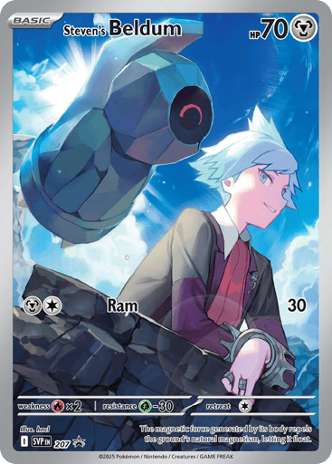 Steven's Beldum — Scarlet & Violet Black Star Promos #207