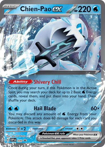 Chien-Pao ex — Scarlet & Violet Black Star Promos #30