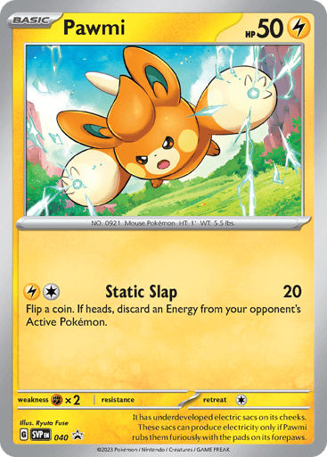Pawmi — Scarlet & Violet Black Star Promos #40