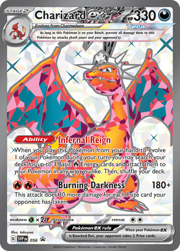 Charizard ex — Scarlet & Violet Black Star Promos #56