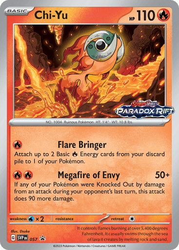 Chi-Yu — Scarlet & Violet Black Star Promos #57