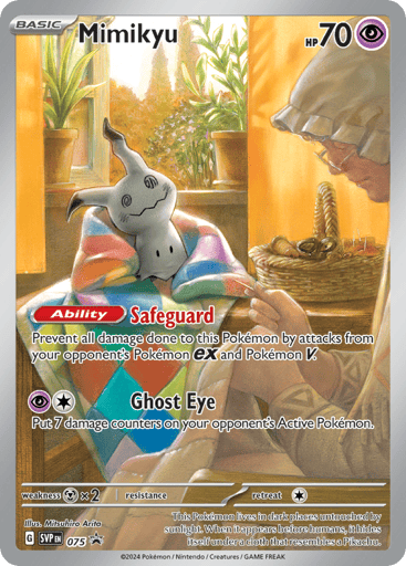 Mimikyu — Scarlet & Violet Black Star Promos #75