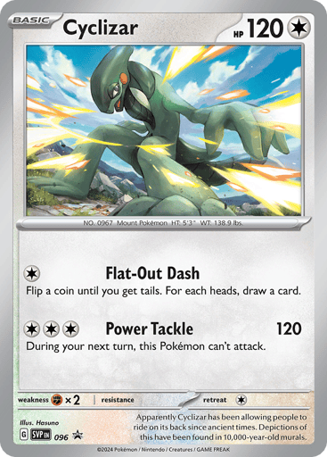 Cyclizar — Scarlet & Violet Black Star Promos #96