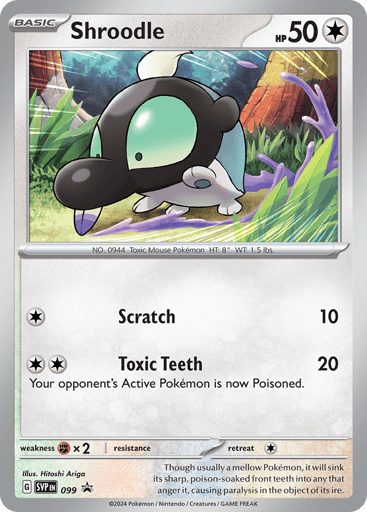 Shroodle — Scarlet & Violet Black Star Promos #99