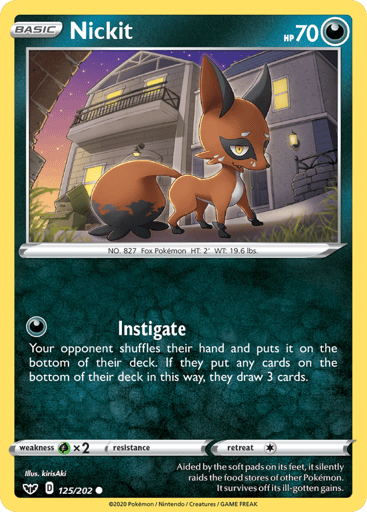 Nickit — Sword & Shield #125