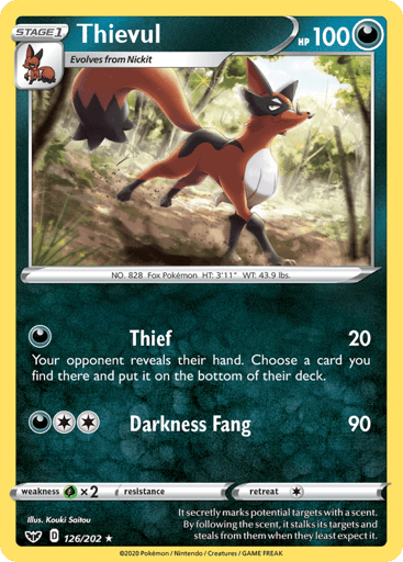 Thievul — Sword & Shield #126