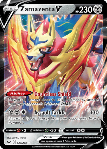 Zamazenta V — Sword & Shield #139