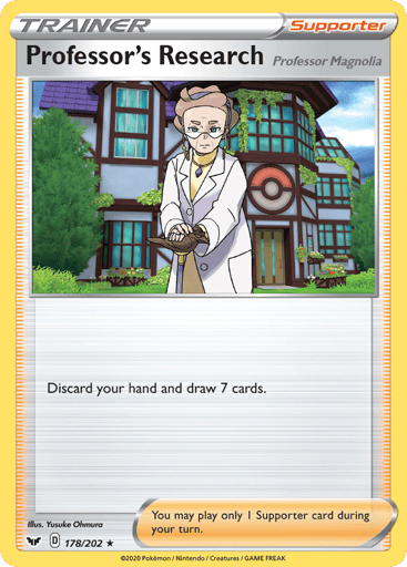 Professor's Research (Professor Magnolia) — Sword & Shield #178