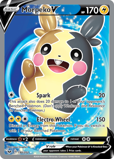 Morpeko V — Sword & Shield #190