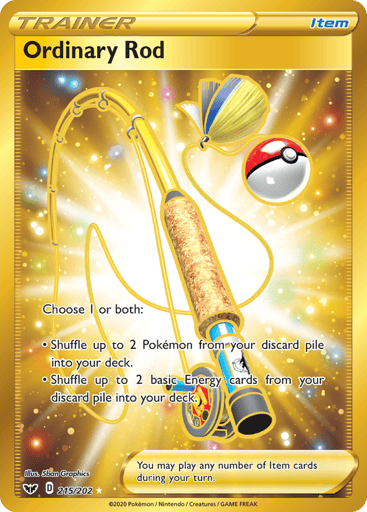 Ordinary Rod — Sword & Shield #215