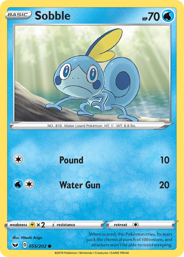 Sobble — Sword & Shield #55