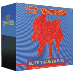 Sword & Shield Elite Trainer Box - Zamazenta