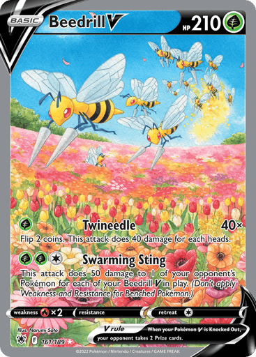 Beedrill V — Astral Radiance #161