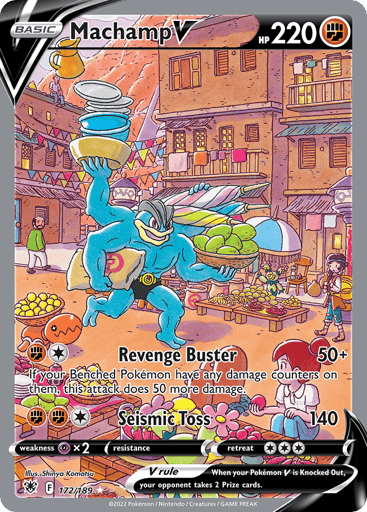 Machamp V — Astral Radiance #172