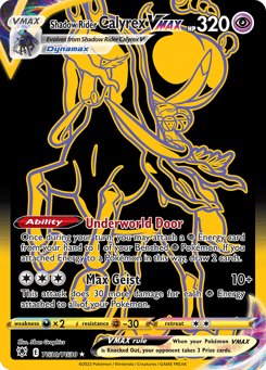 Shadow Rider Calyrex VMAX Price – #TG30/TG30 | CardTrack