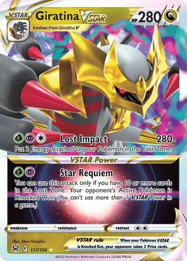 Giratina VSTAR — Lost Origin #131