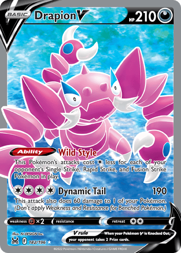 Drapion V — Lost Origin #182