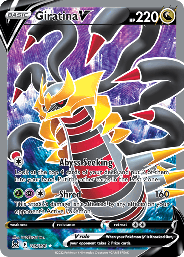 Giratina V — Lost Origin #185