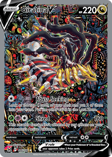 Giratina V — Lost Origin #186